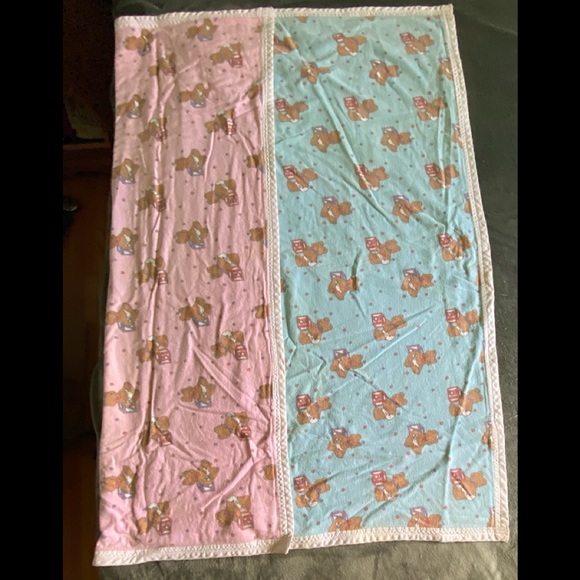 Homemade double flannel blanket-boy or girl - Picture 1 of 3